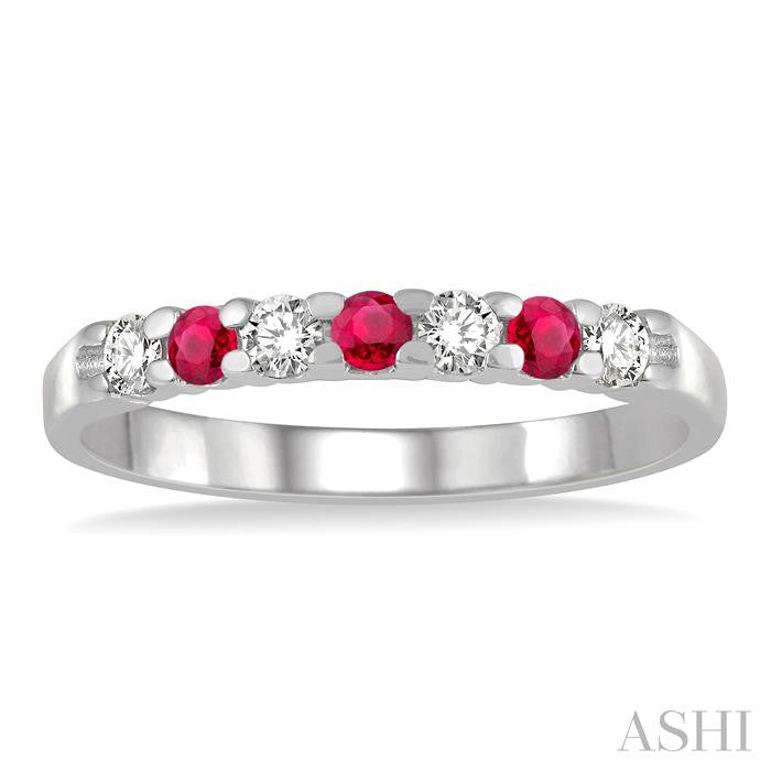 7 Alternate Gemstone & Diamond Wedding Band