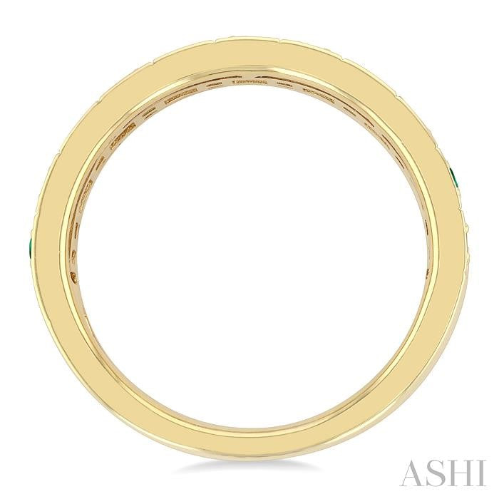 Gemstone & Diamond Fashion Band