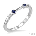 Gemstone & Diamond Fashion Band