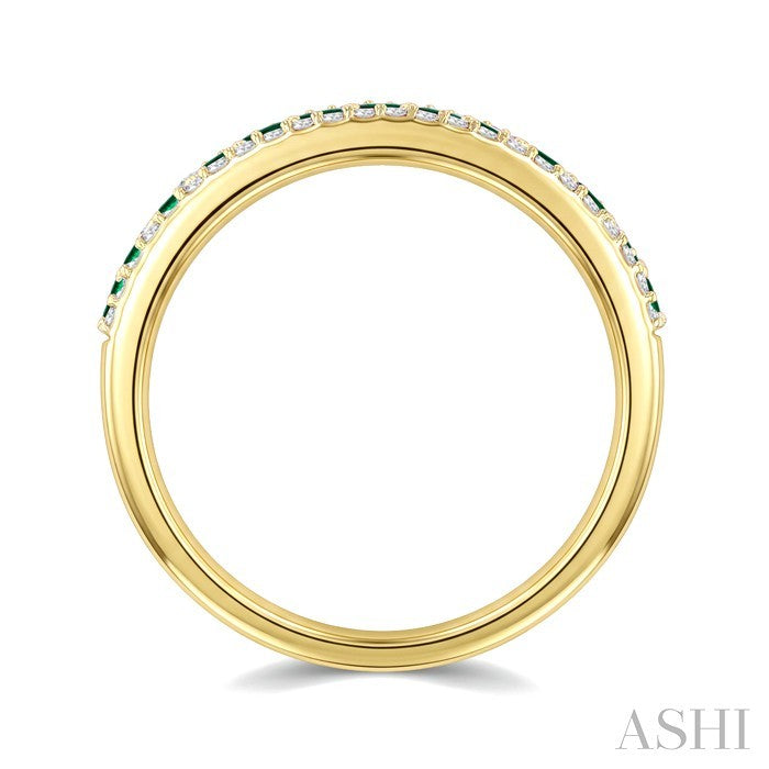 Gemstone & Diamond Fashion Band
