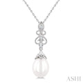 Pearl & Diamond Fashion Pendant