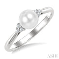 Pearl & Diamond Fashion Ring