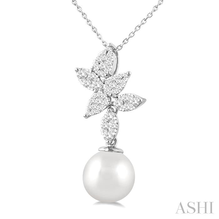 Pearl & Lovebright Diamond Fashion Pendant
