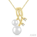 Pearl & Diamond Fashion Pendant