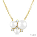 Pearl & Diamond Fashion Pendant