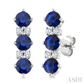 Gemstone & Petite Diamond Fashion Earrings