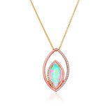 14K Strawberry Gold Necklace