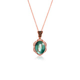14K Strawberry Gold Pendant
