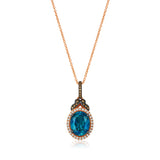 14K Strawberry Gold Pendant