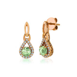 14K Strawberry Gold Earrings