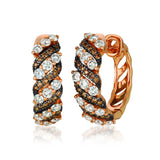 14K Strawberry Gold Earrings