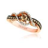 14K Strawberry Gold Ring