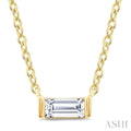 Baguette Diamond Petite Fashion Pendant