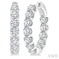 Inside-Out Diamond Hoop Earrings