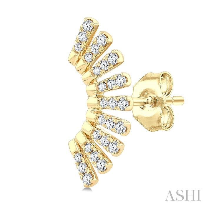 Diamond Fashion Ear Climbers