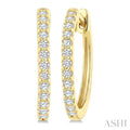 Diamond Hoop Earrings