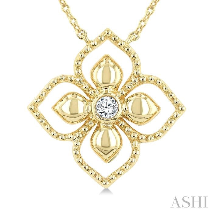 Blossom Medallion Diamond Fashion Pendant