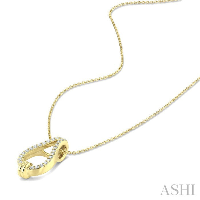 Knot Diamond Fashion Pendant