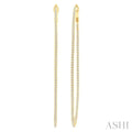 Inside-Out Diamond Skinny Hoop Earrings