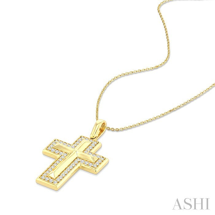 Cross Diamond Fashion Pendant