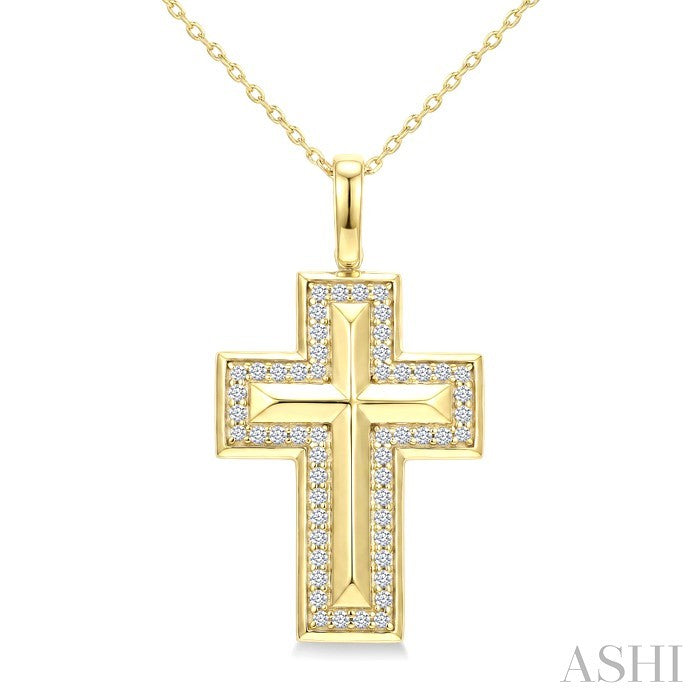 Cross Diamond Fashion Pendant