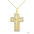 Cross Diamond Fashion Pendant