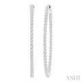 Inside-Out Diamond Hoop Earrings