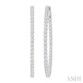 Inside-Out Diamond Hoop Earrings