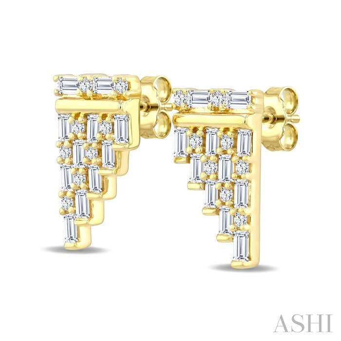 Fusion Diamond Fashion Earrings