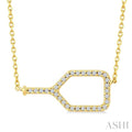 Pickleball Petite Diamond Fashion Pendant