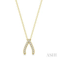 Wishbone Petite Diamond Fashion Pendant