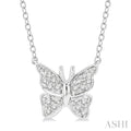 Butterfly Petite Diamond Fashion Pendant
