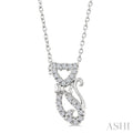 Cat Petite Diamond Fashion Pendant