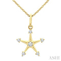 Star Petite Diamond Fashion Pendant