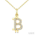 Bitcoin Diamond Fashion Pendant