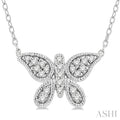 Butterfly Petite Diamond Fashion Pendant