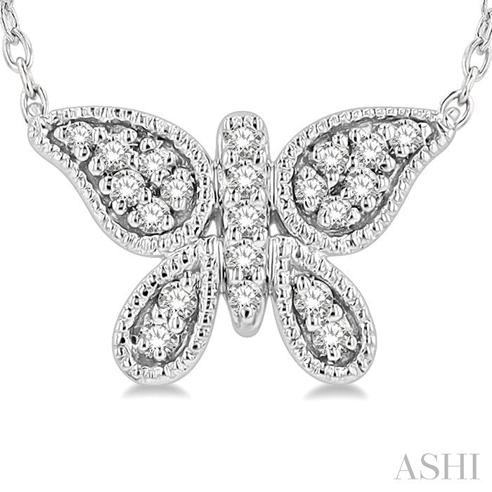Butterfly Petite Diamond Fashion Pendant
