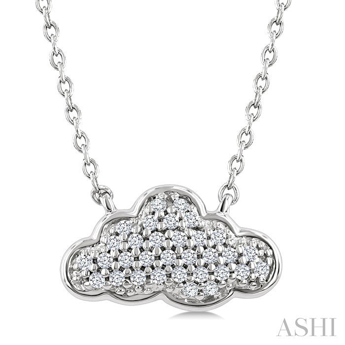 Cloud Petite Diamond Fashion Pendant