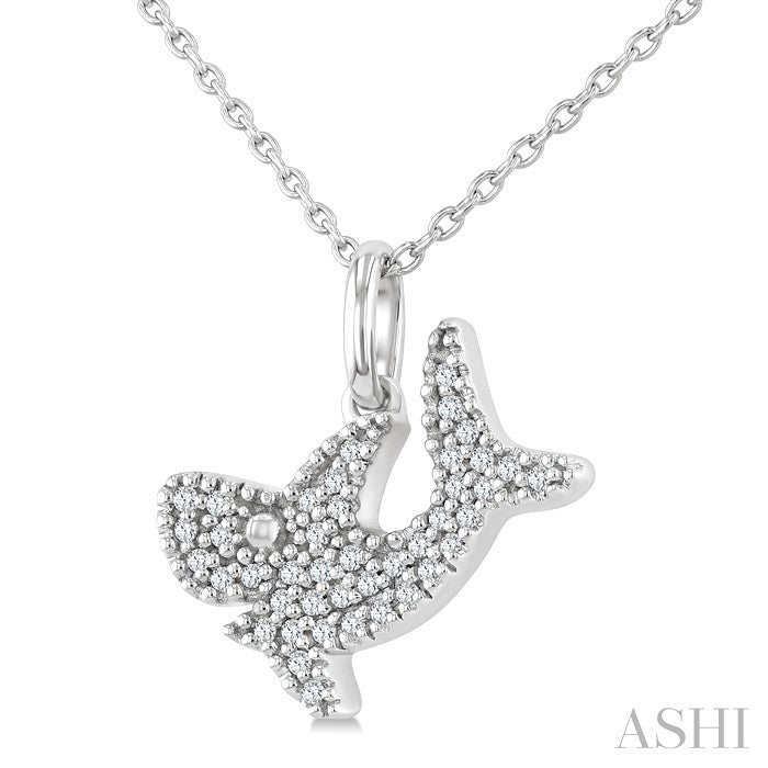 Shark Petite Diamond Fashion Pendant