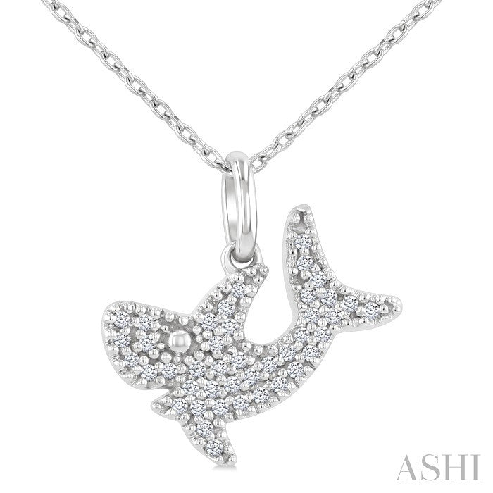 Shark Petite Diamond Fashion Pendant