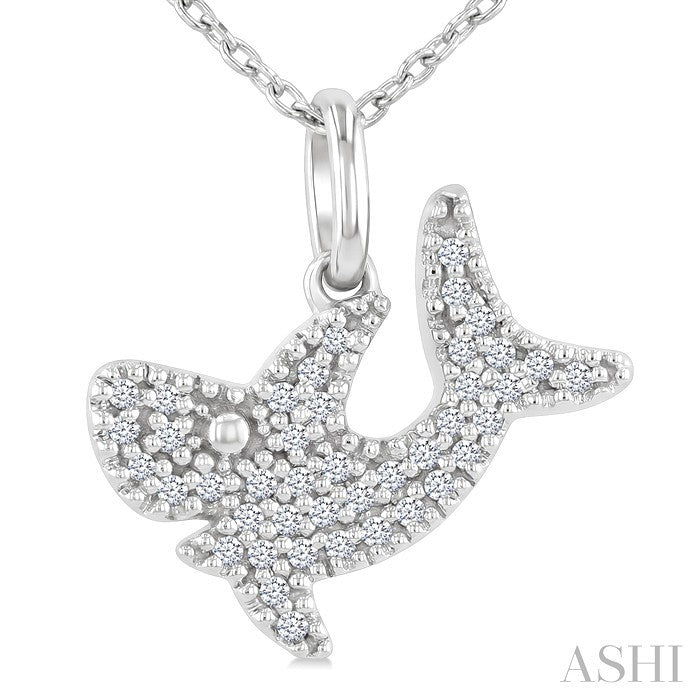 Shark Petite Diamond Fashion Pendant