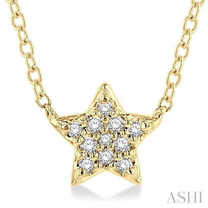 Star Petite Diamond Fashion Pendant