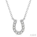 Horseshoe Petite Diamond Fashion Pendant