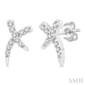 X Petite Diamond Fashion Earrings