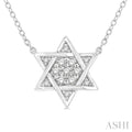 Star of David Petite Diamond Fashion Pendant