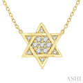 Star of David Petite Diamond Fashion Pendant