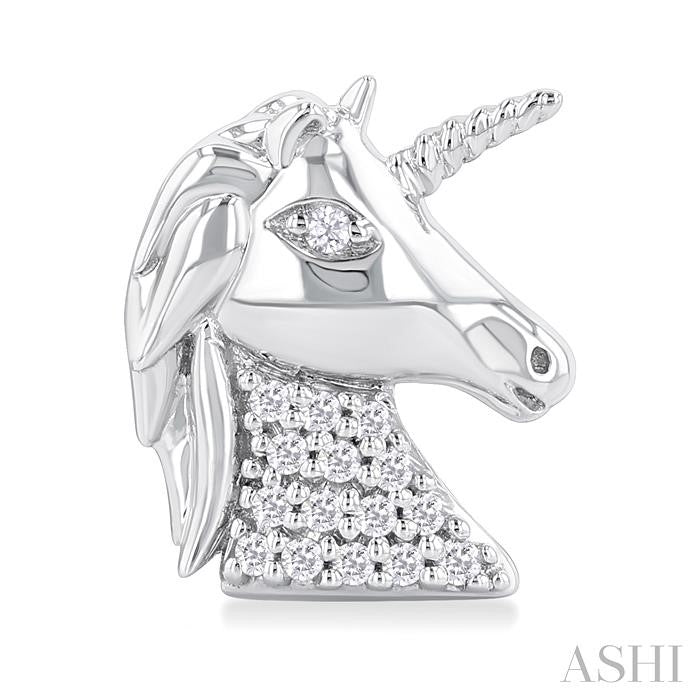 Unicorn Petite Diamond Fashion Earrings