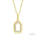 Pickleball Petite Diamond Fashion Pendant