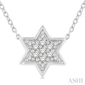 Star of David Petite Diamond Fashion Pendant
