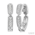 Petite Diamond Huggie Fashion Earrings